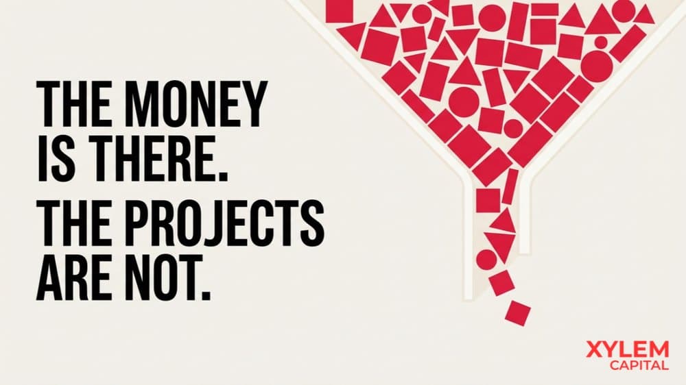 The Money Is There. The Projects Are Not.
